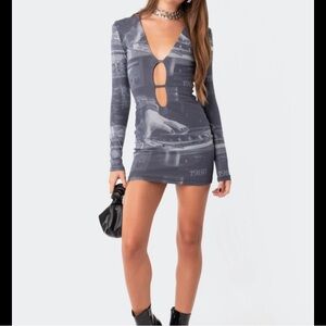 Princess Polly mesh dj- cut out